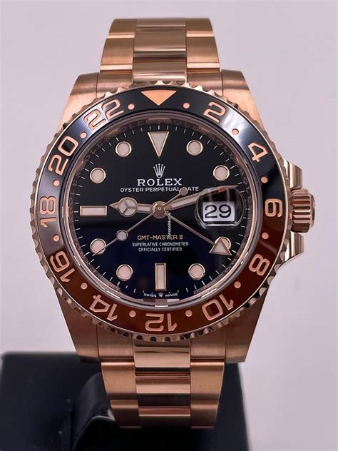 rolex gmt oro rosa e acciaio|Acquista Rolex GMT.